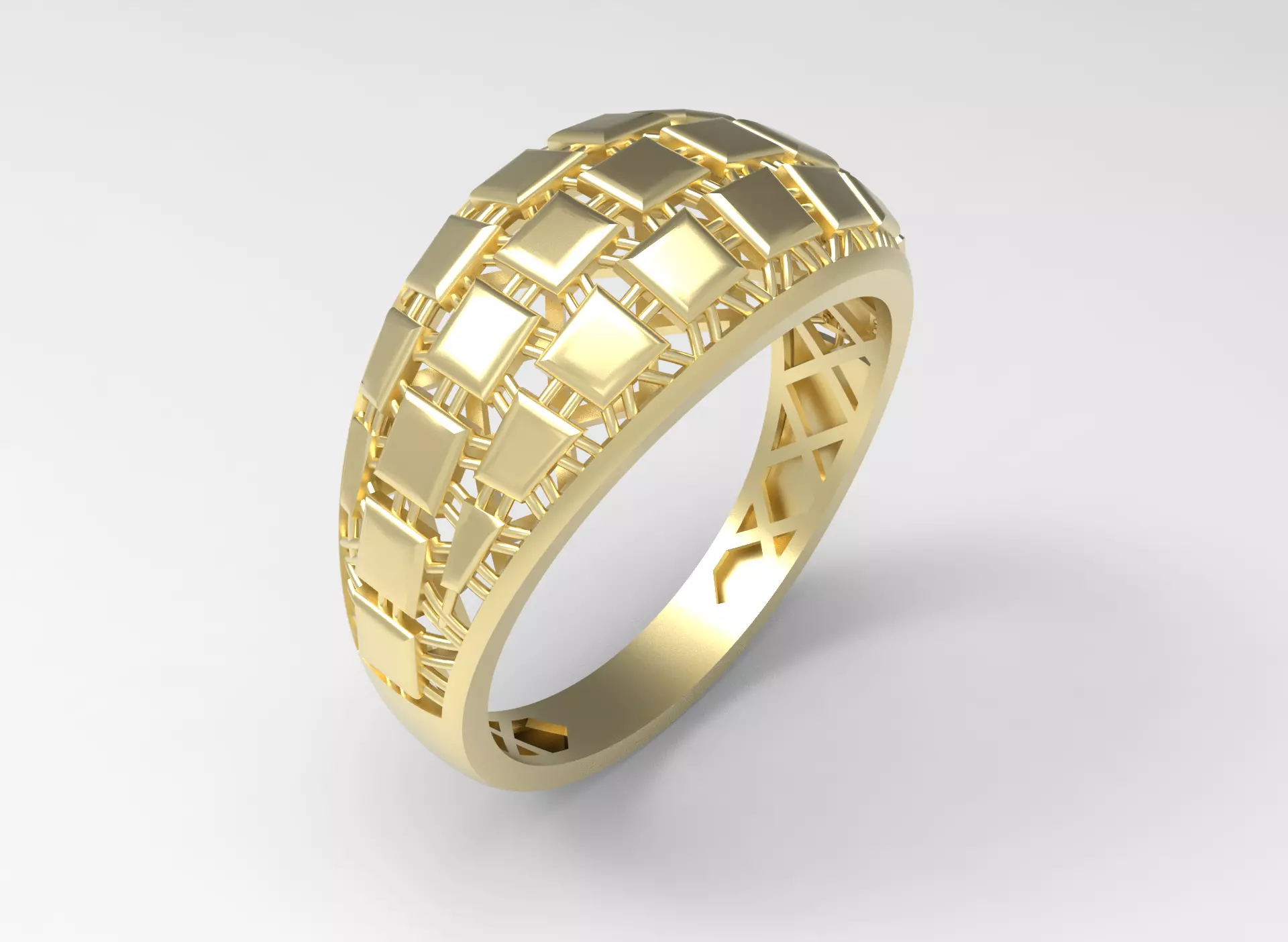 Gold Ring 3D print model