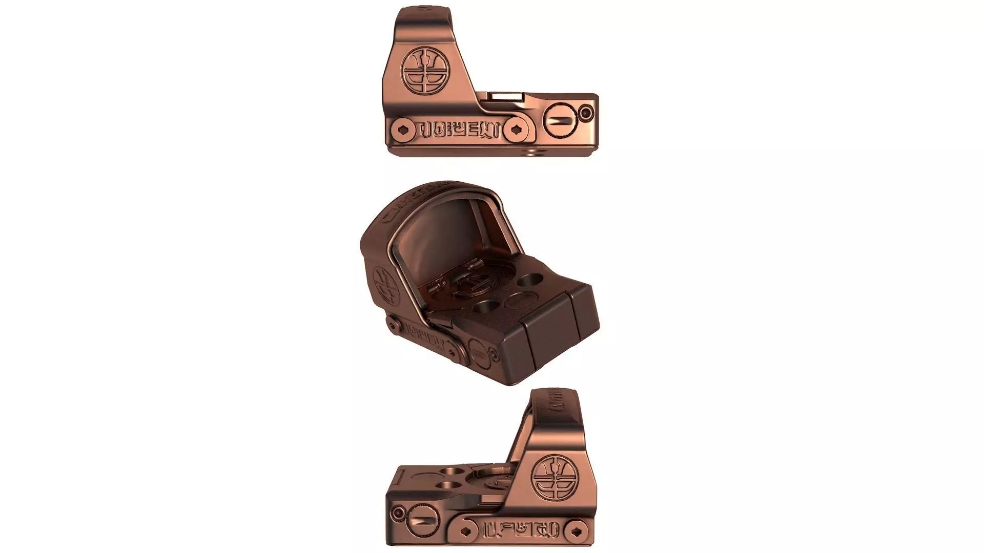 Leupold DeltaPoint Pro Reflex 6 MOA DE collimator 3D print model