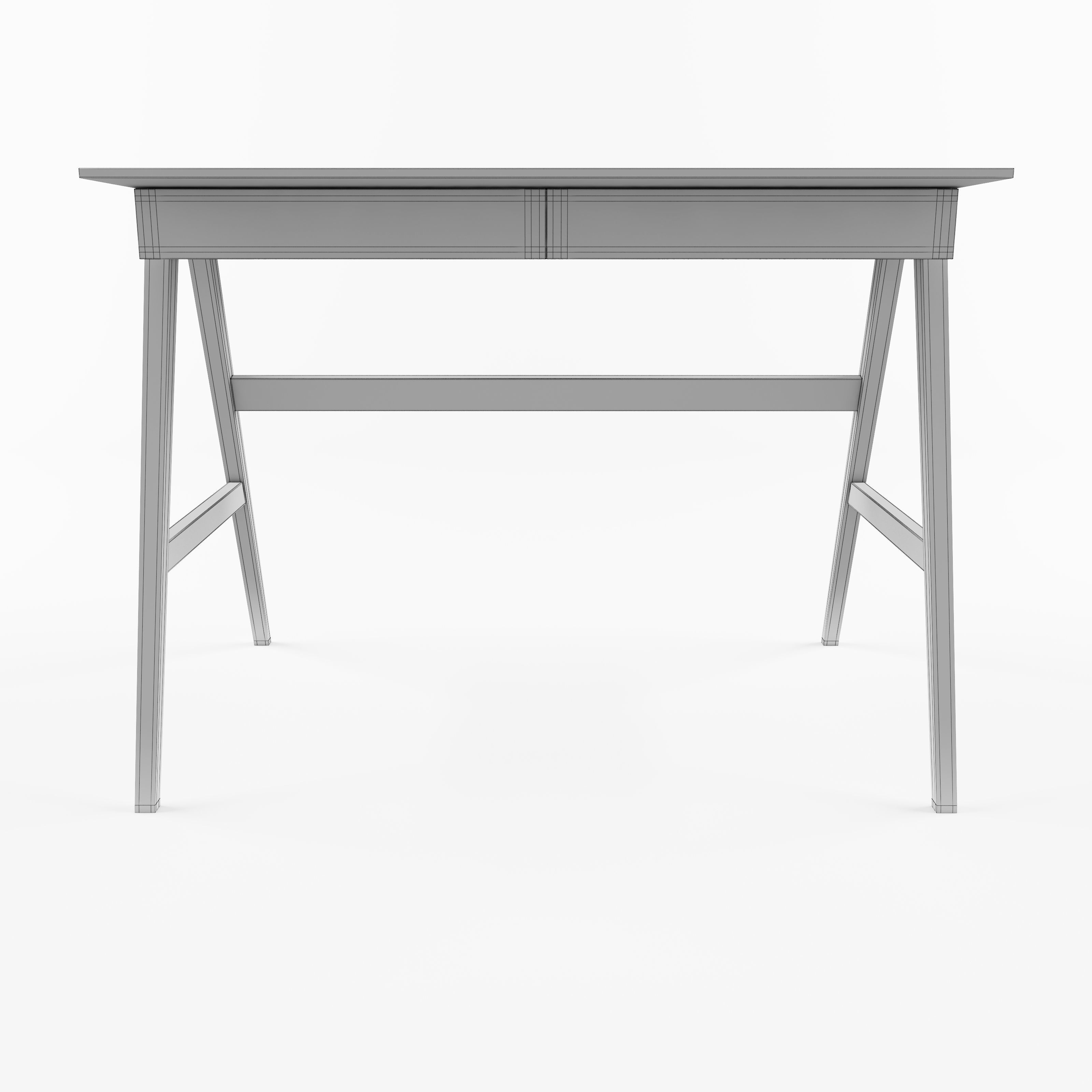 3d Asset Work Desk Orient Cgtrader Work Desk Orient 3d Model Max Obj Fbx Mtl Mat 7