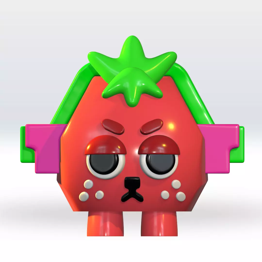 Coal Dandy world Sprout STL 3D Model 3mf Multicolor fanart 3D print model