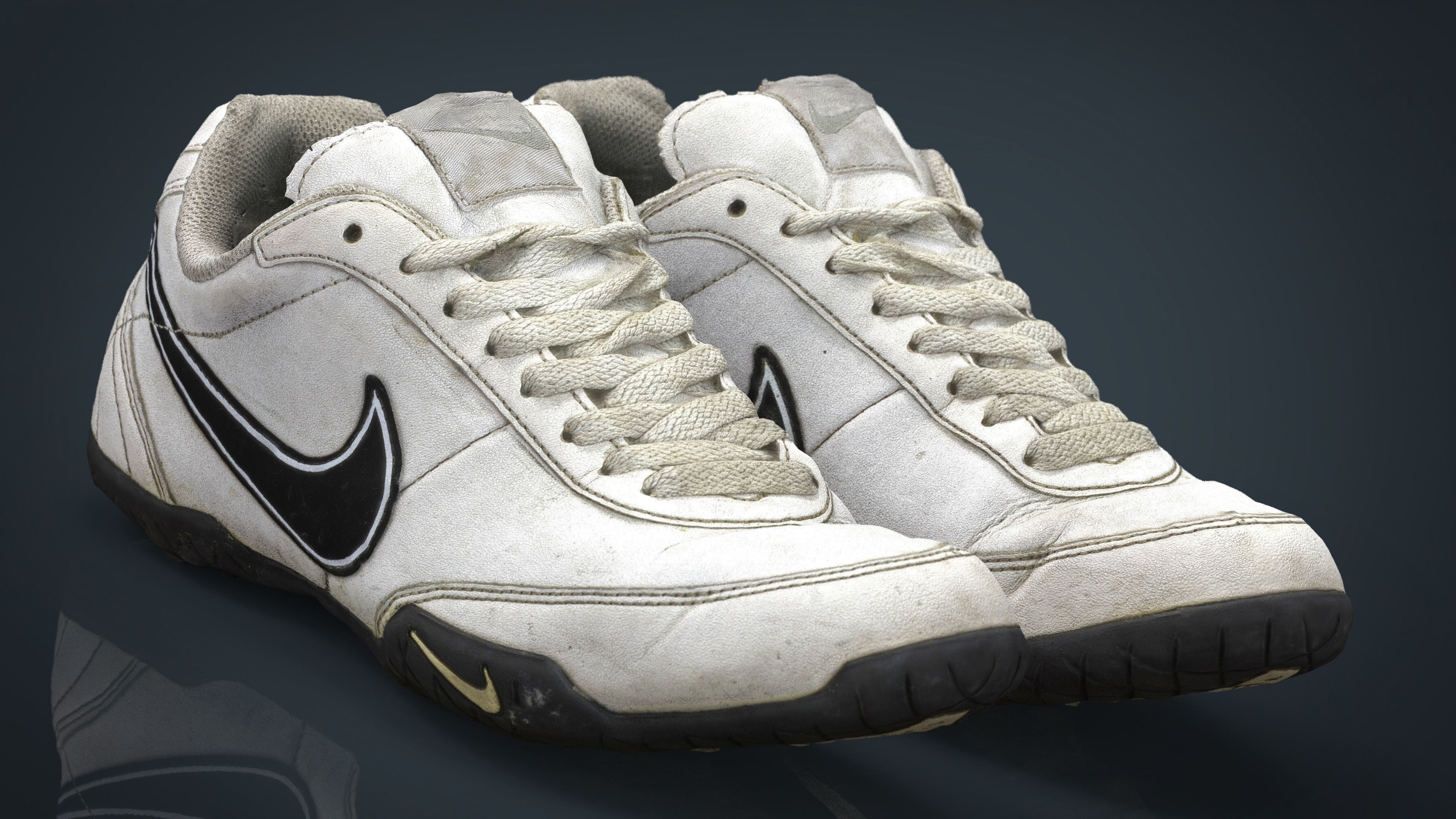 Sneakers nike shoes Low-poly 3D model_13