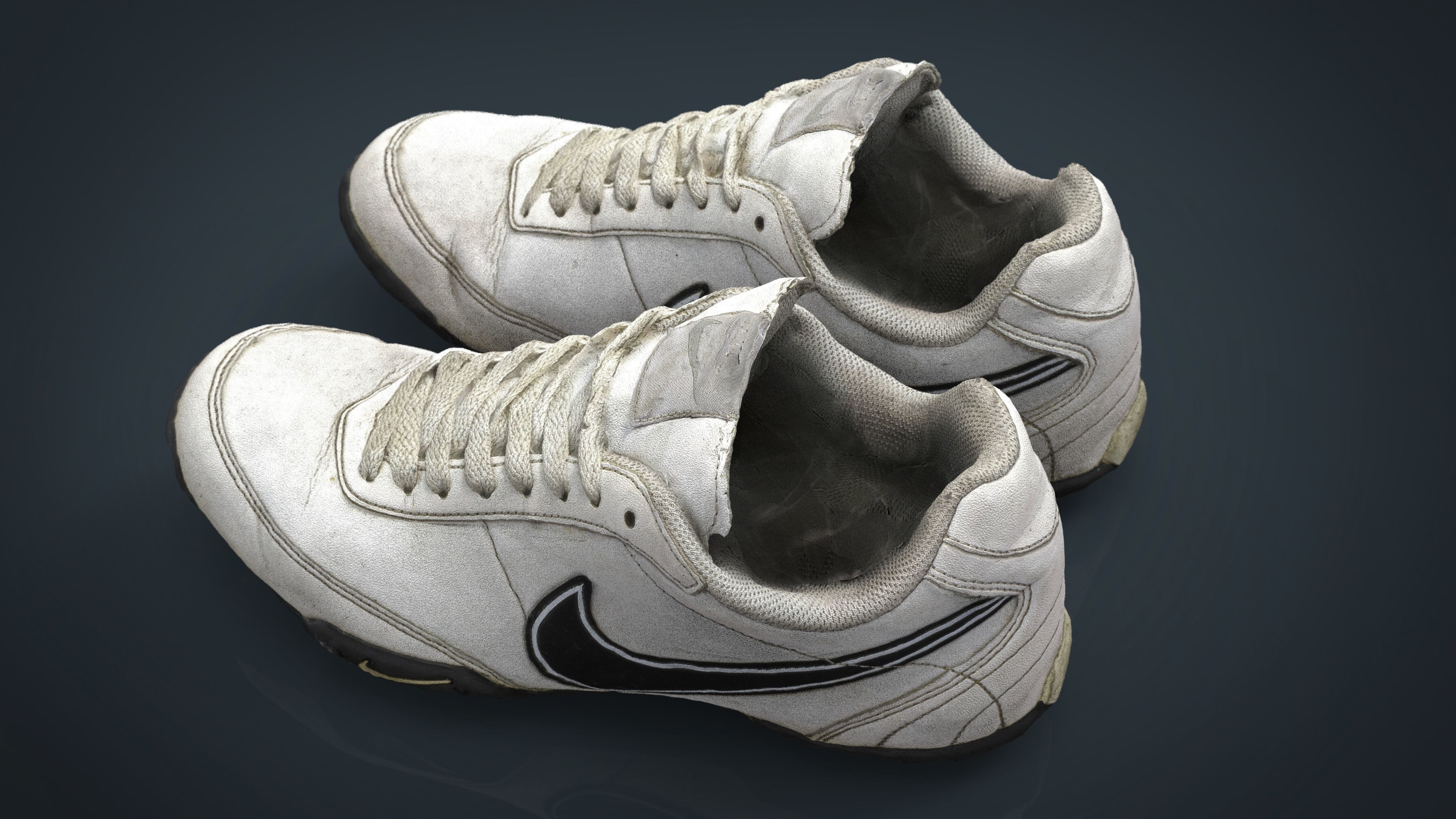 Sneakers nike shoes Low-poly 3D model_12