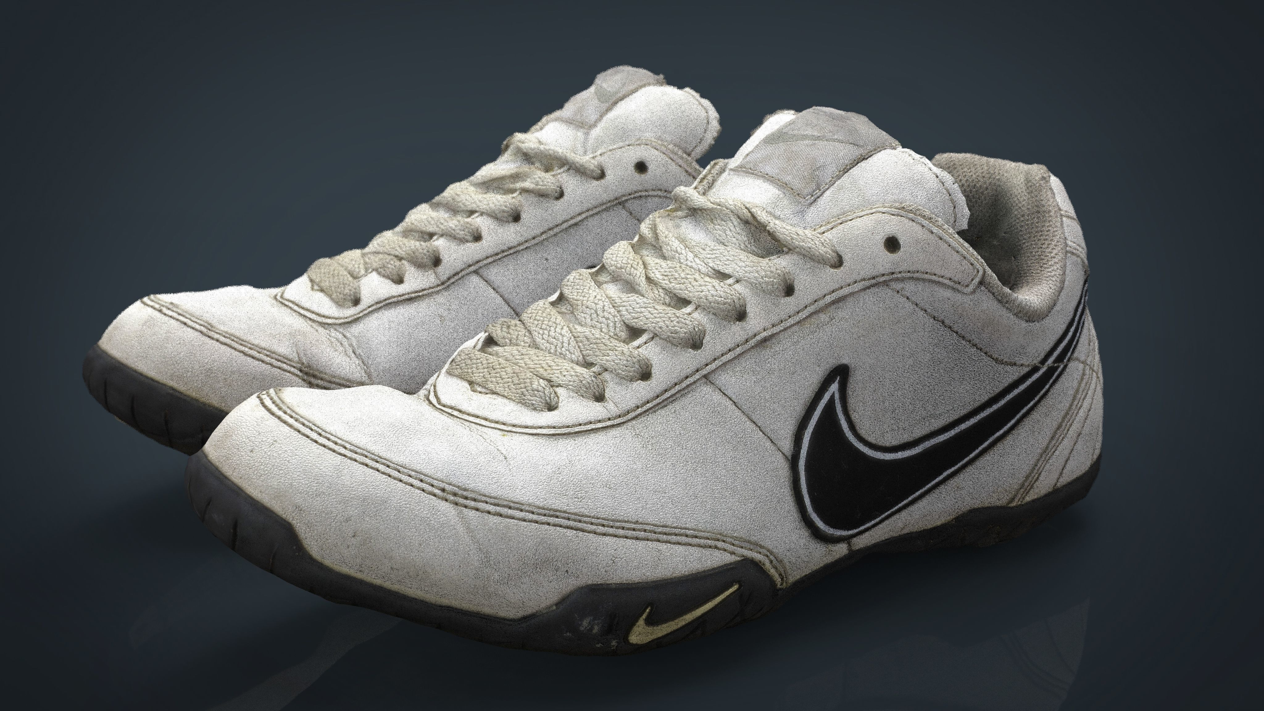 Sneakers nike shoes Low-poly 3D model_14