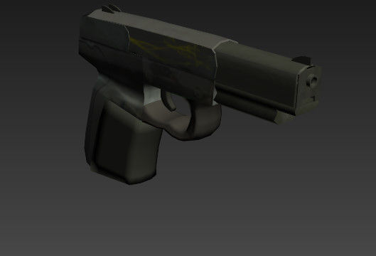 Belgian gun Five-Seven 3D model_2