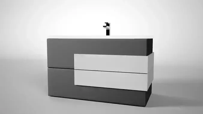 Cupboard and Washbasin 