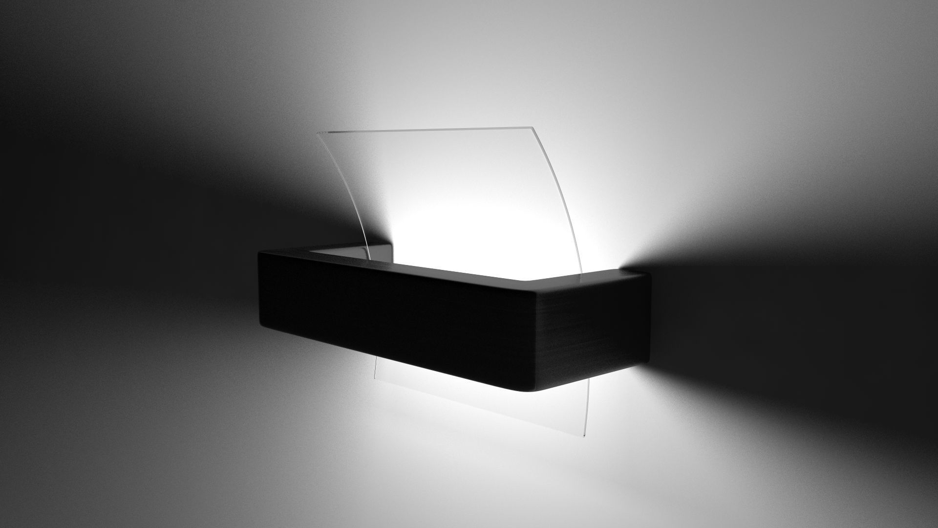 Wall lamp  Free 3D model_2