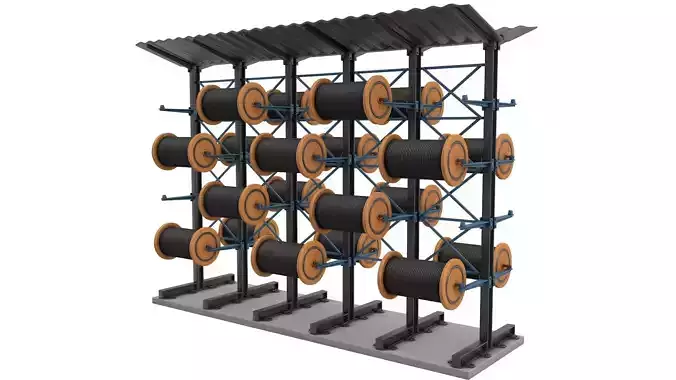 Cantilever Supported Roofs cable reel