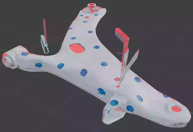 Subaru Suspension Control Arm Transverse Link 20202AG182 3D model