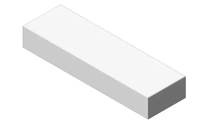 Concrete Block Steps Mega Set Modular Landscape Architecture Ele 3D model 4