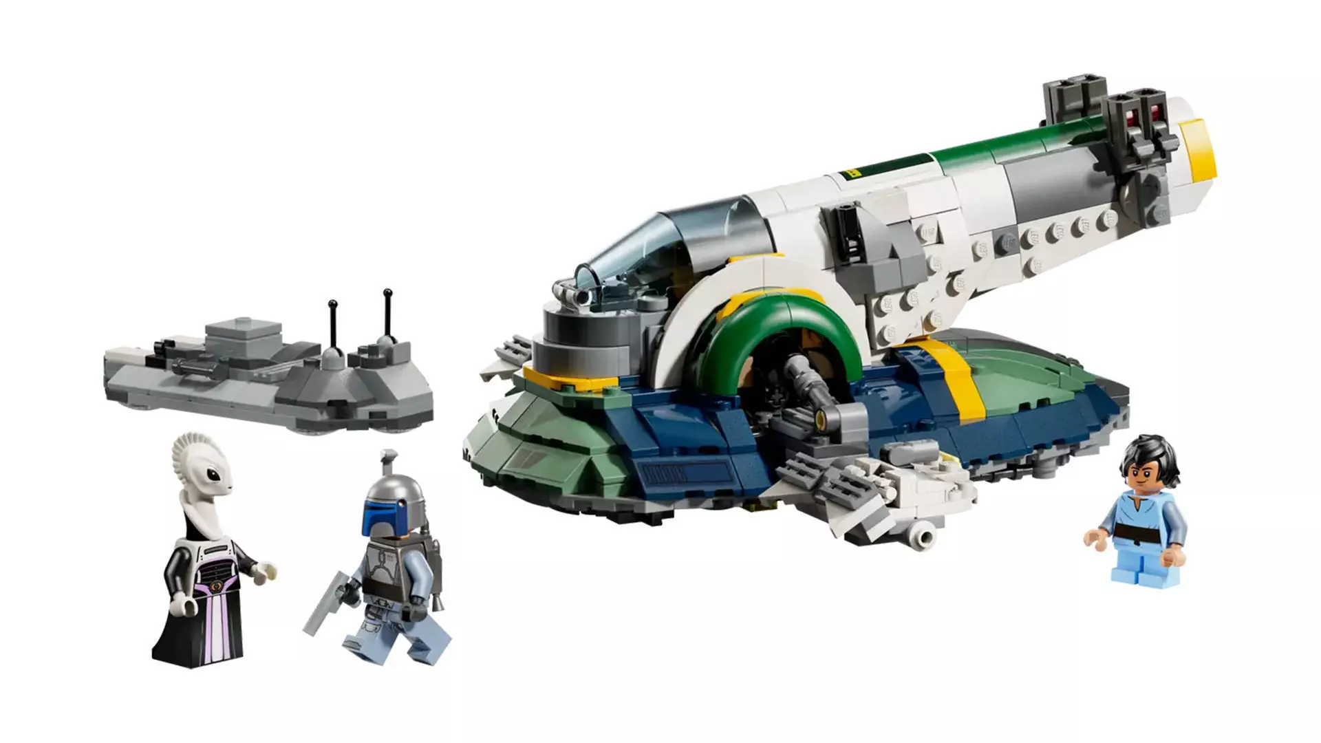 TwindBricks3D - 75433 Jango Fett Starship 3D print model