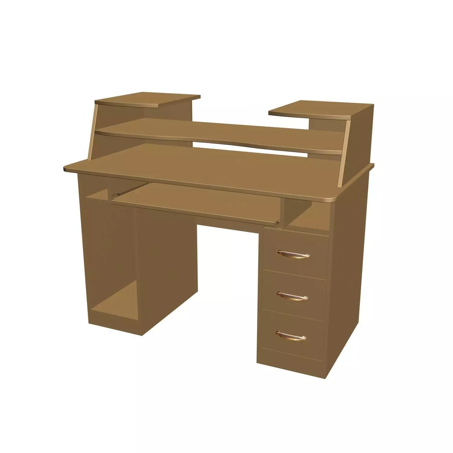 Computer Table 0008 3D model_0
