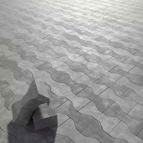 Paving stone dumbbell