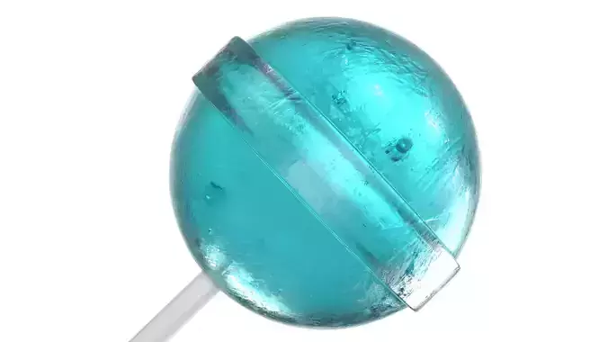 Lollipop PBR 3 Low-poly 3D model 3