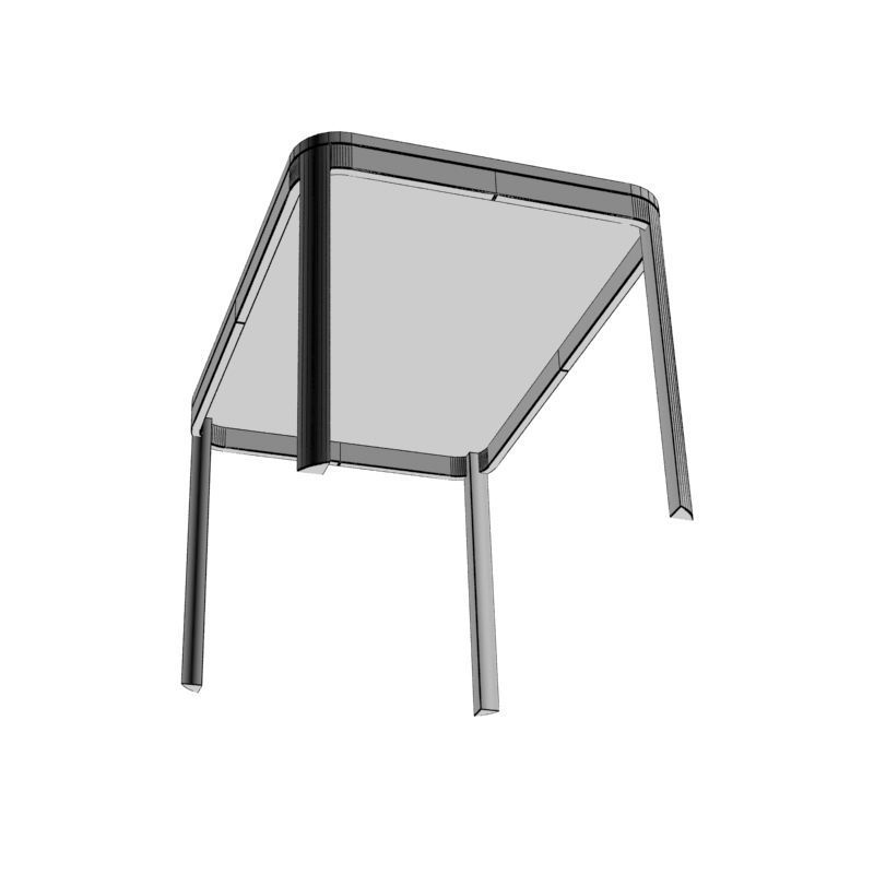 Wooden Table 006 3D model_25