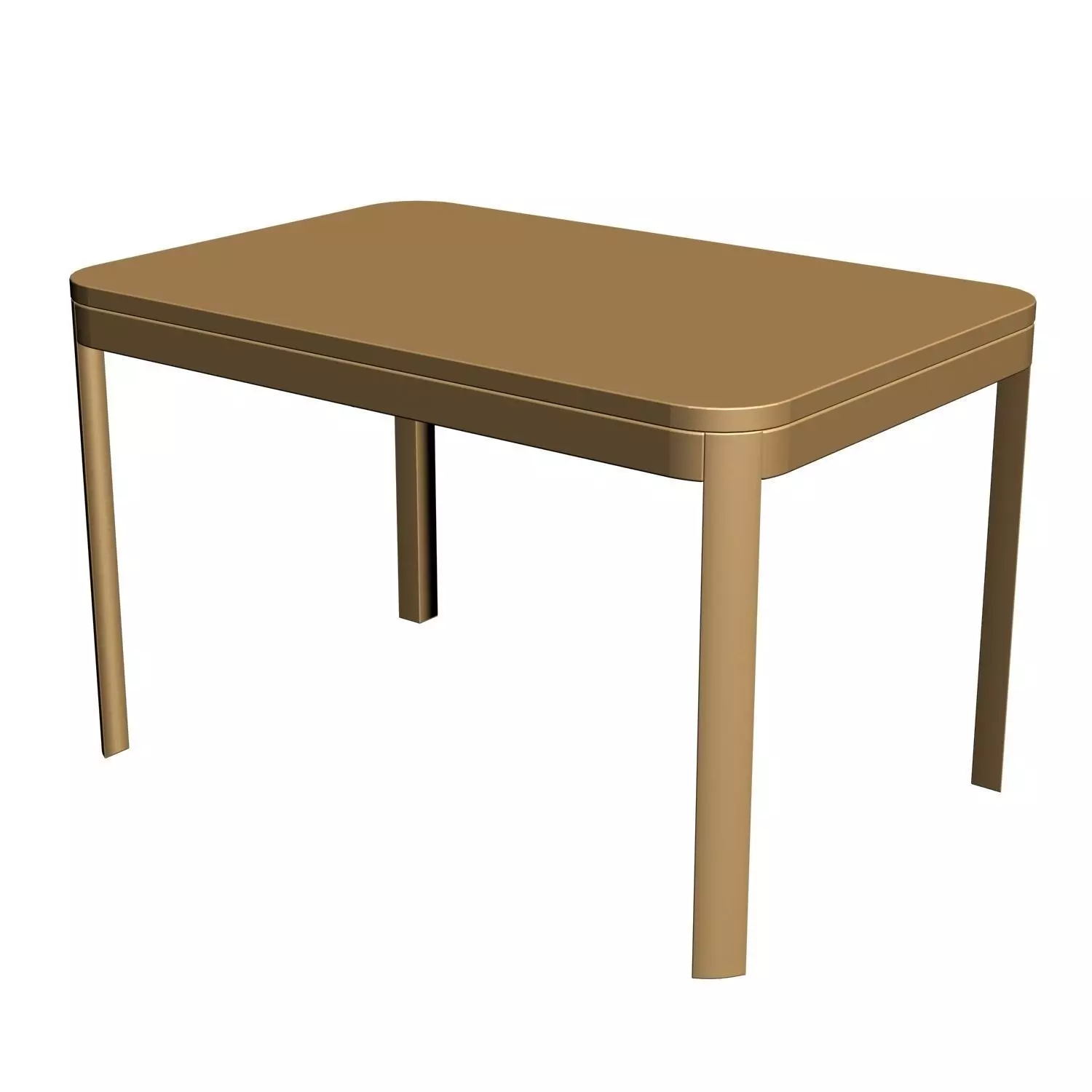 Wooden Table 006 3D model_0