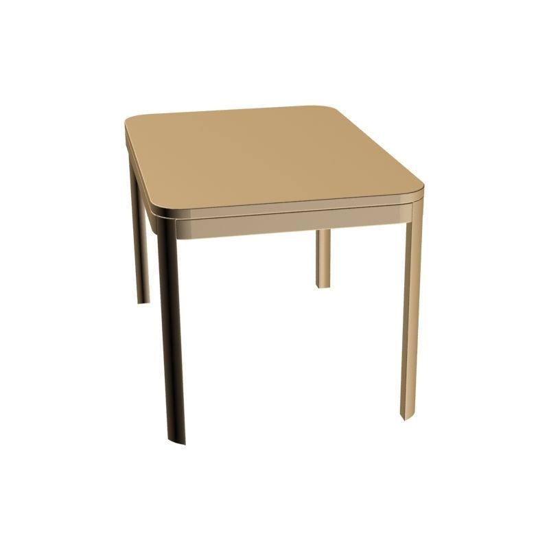 Wooden Table 006 3D model_11