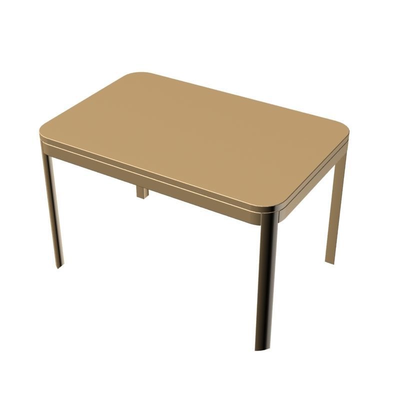Wooden Table 006 3D model_9