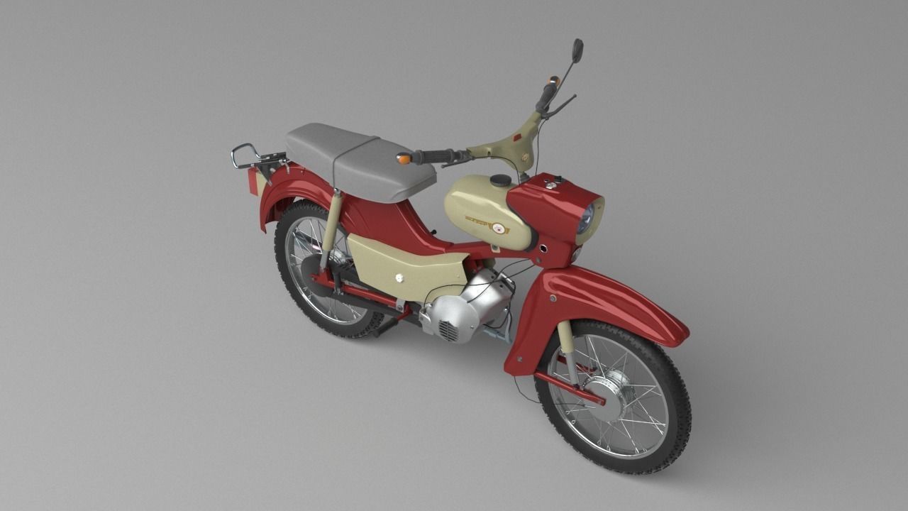 Simson star 3D model_4