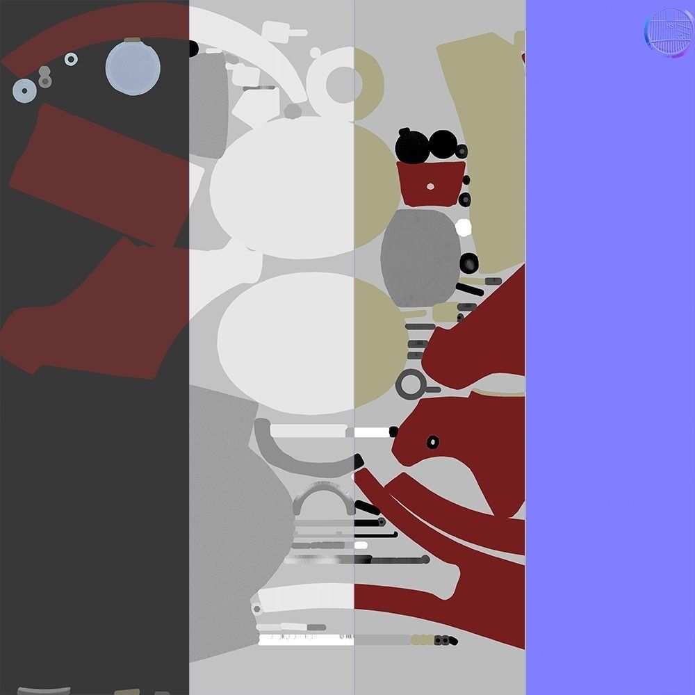 Simson star 3D model_5