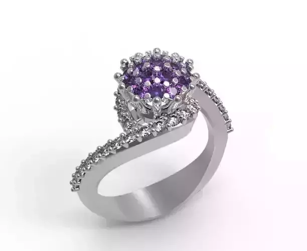 0521 Engagement Ring - Wedding Ring