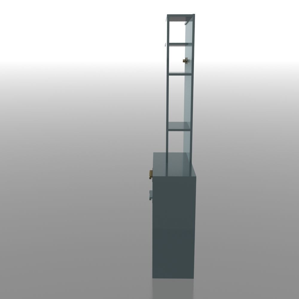 Hallway 003 3D model_6