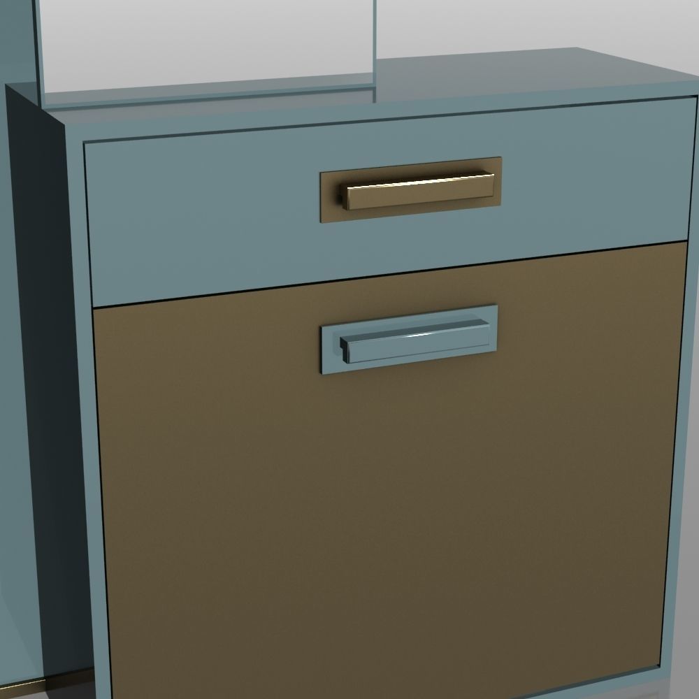 Hallway 003 3D model_11