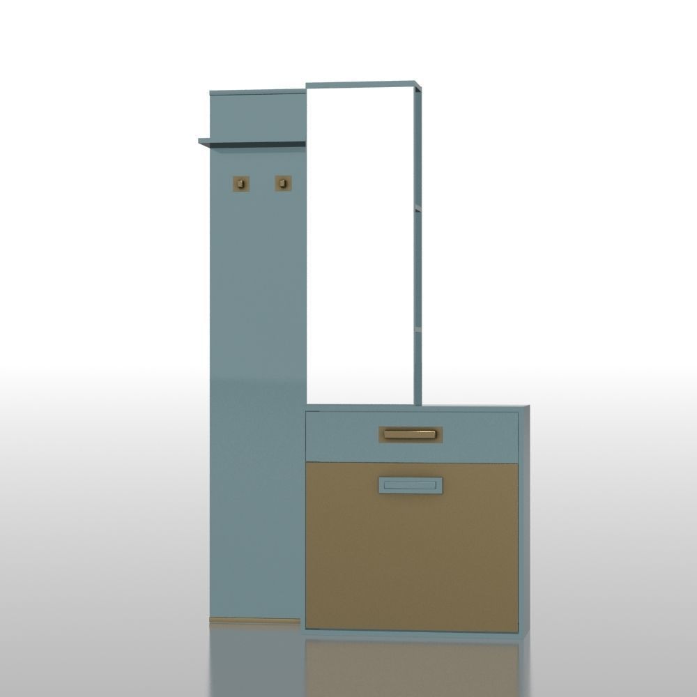 Hallway 003 3D model_13