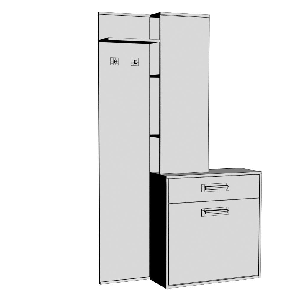 Hallway 003 3D model_18