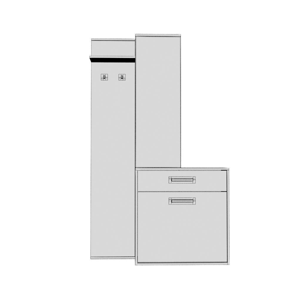 Hallway 003 3D model_20