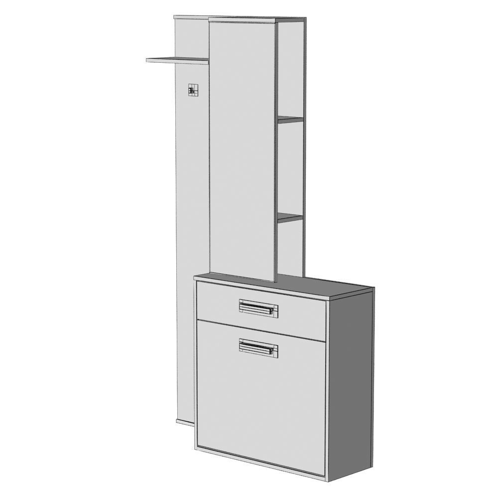 Hallway 003 3D model_25