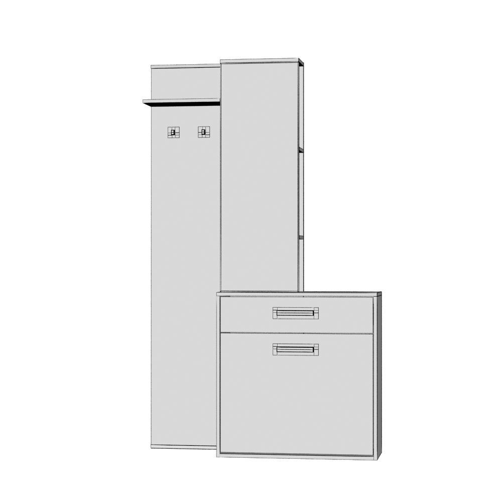 Hallway 003 3D model_26