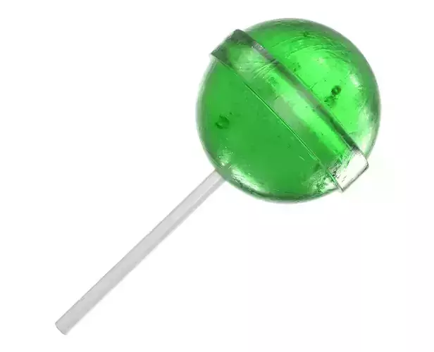 Lollipop PBR 4 Low-poly 3D model 2