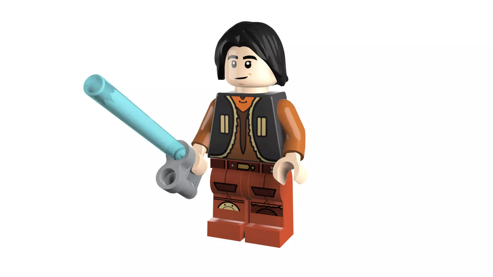 3D print minifigure - Erza Bridger 3D print model