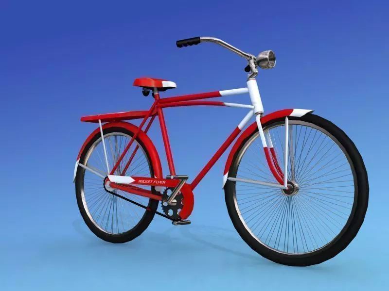 1955 Mens Bicycle 3D model