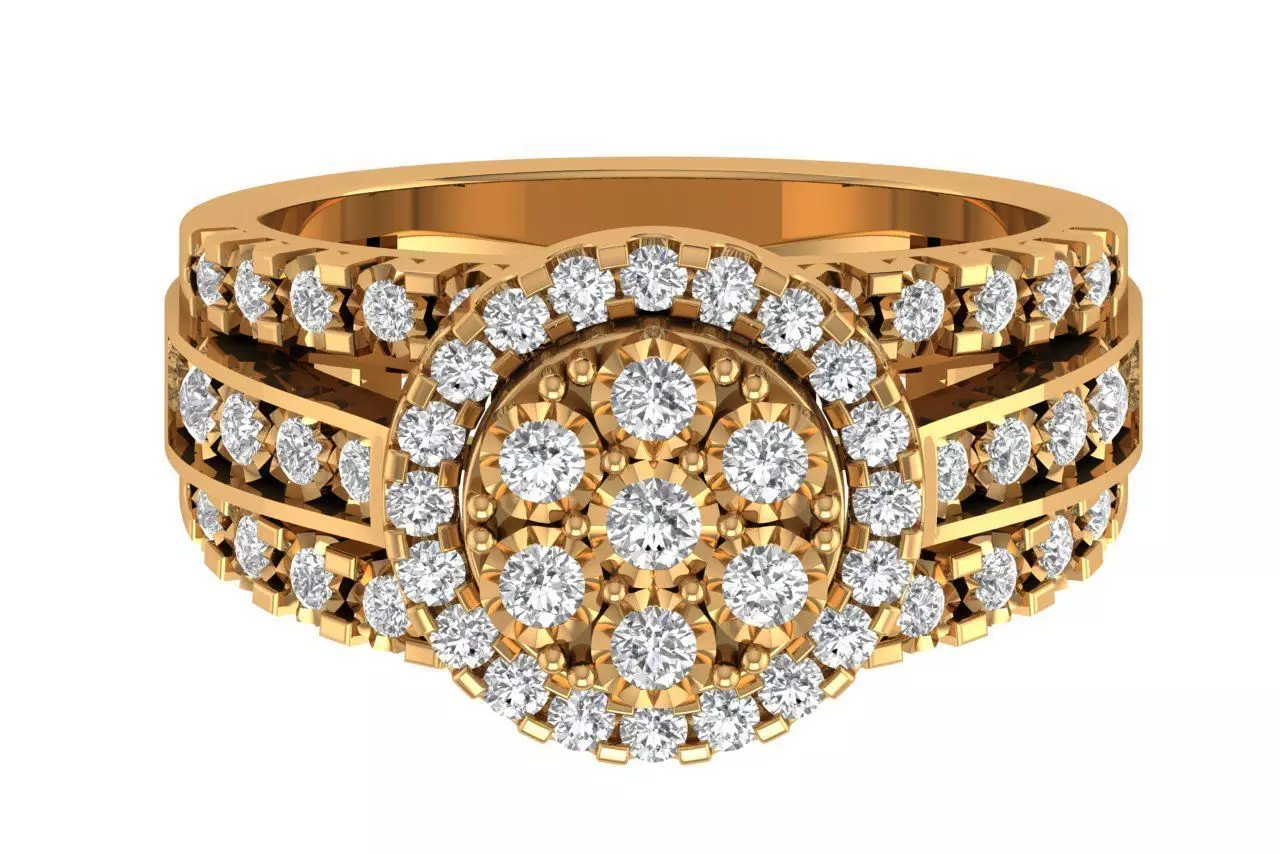Engagement Ring 3D print model