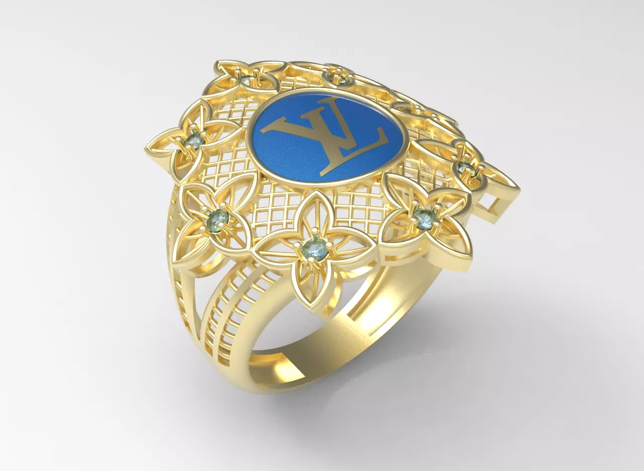 Resin Ring 3D print model