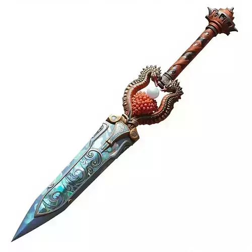 Tides of Atlantis Blade 3D Model