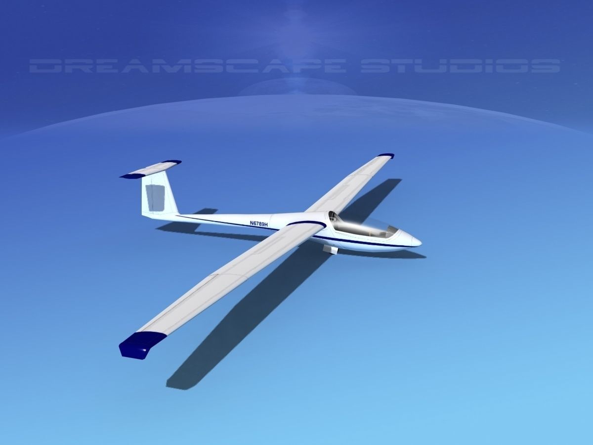 Centrair C-101 Pegase V01 Low-poly 3D model_4