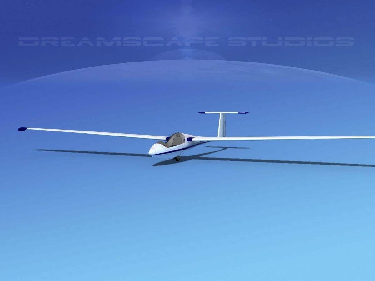 Centrair C-101 Pegase V01 Low-poly 3D model_1