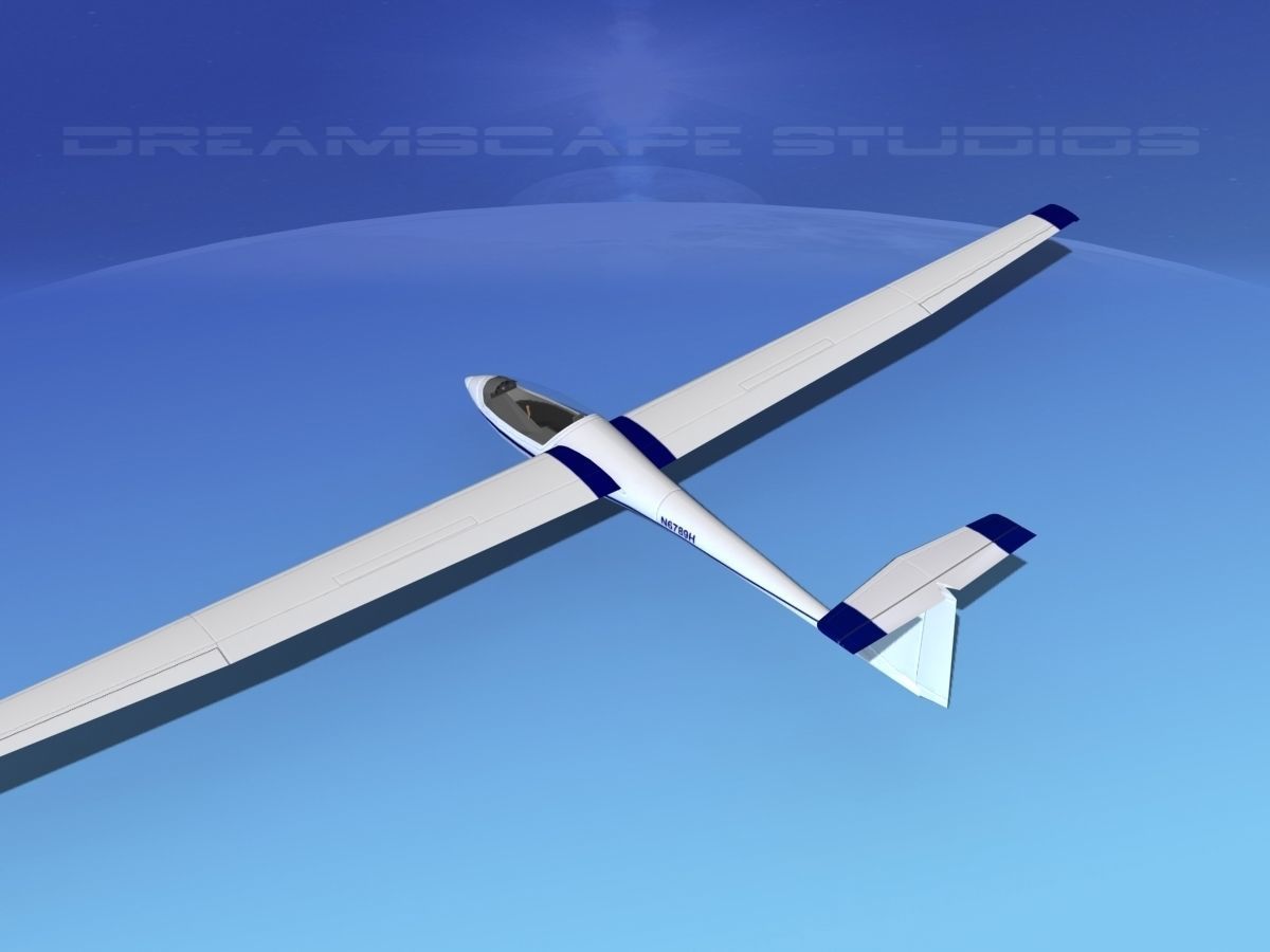 Centrair C-101 Pegase V01 Low-poly 3D model_8