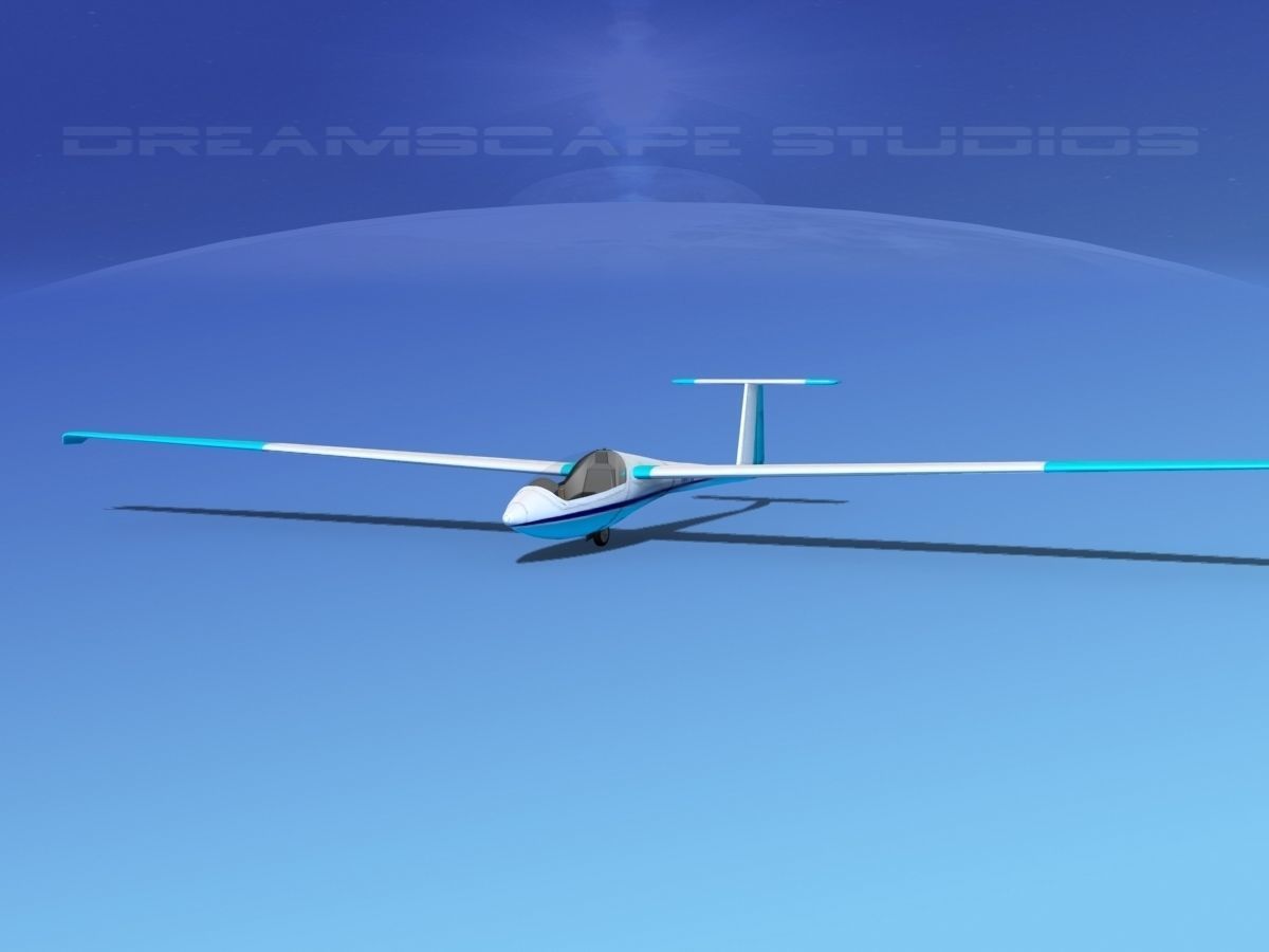 Centrair C-101 Pegase V02 Low-poly 3D model_2