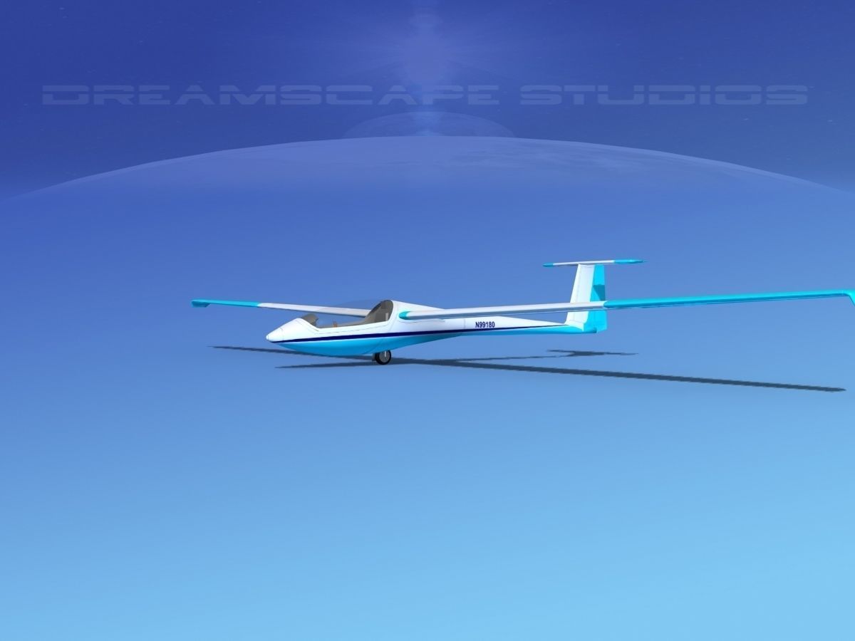 Centrair C-101 Pegase V02 Low-poly 3D model_1