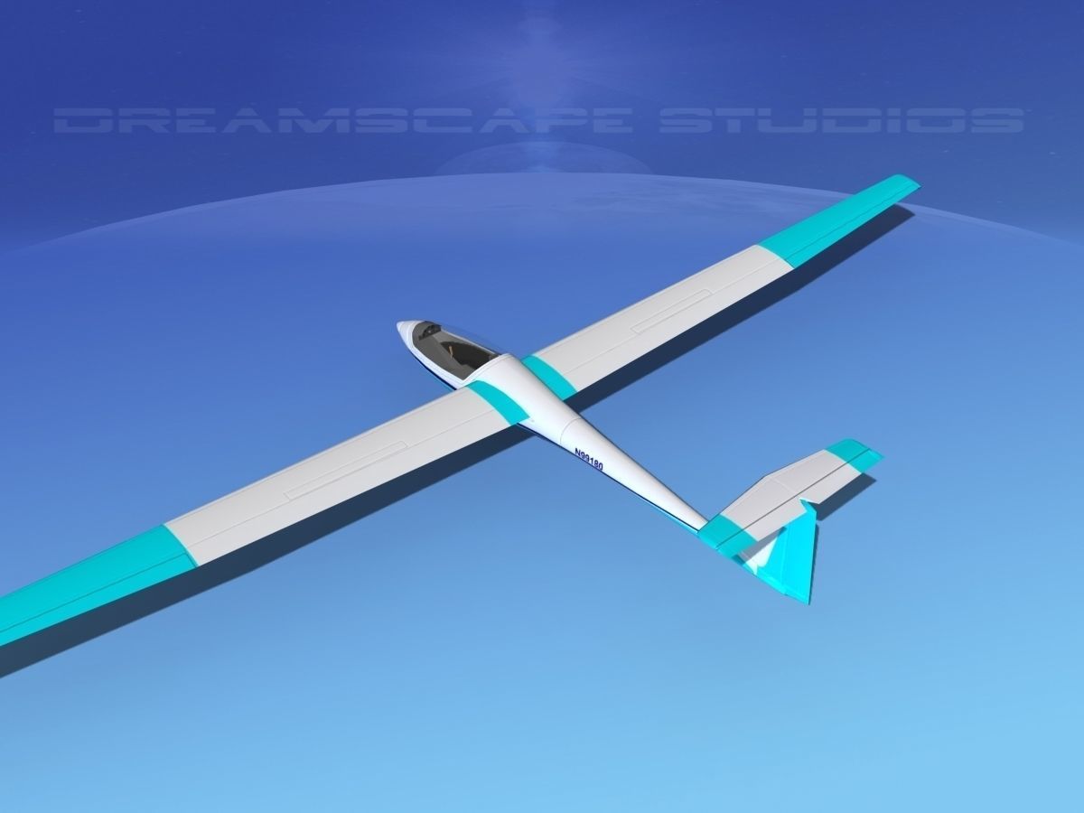 Centrair C-101 Pegase V02 Low-poly 3D model_8