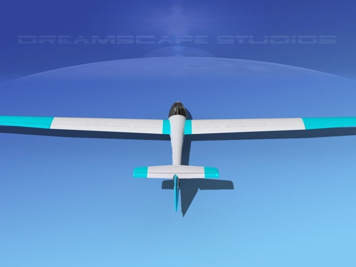 Centrair C-101 Pegase V02 Low-poly 3D model_7