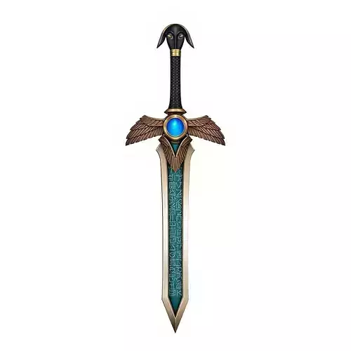 Pharaoh Guardian Blade 3D Model