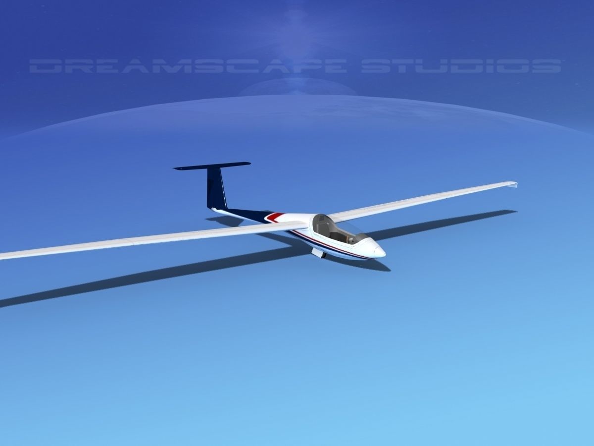 Centrair C-101 Pegase V06 Low-poly 3D model_4