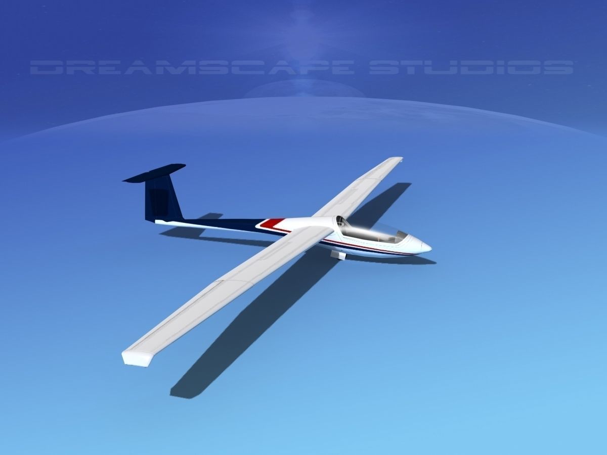 Centrair C-101 Pegase V06 Low-poly 3D model_5