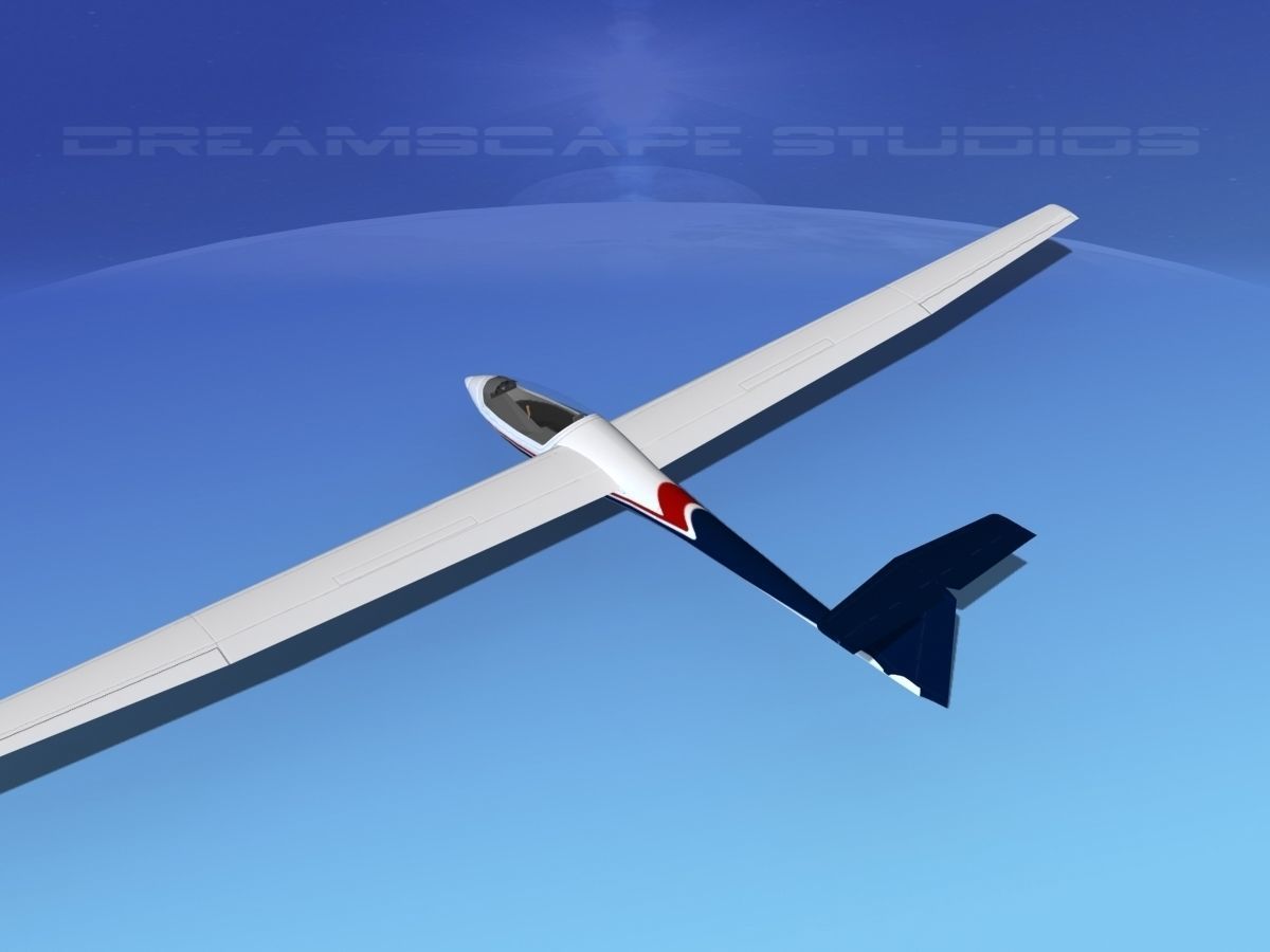 Centrair C-101 Pegase V06 Low-poly 3D model_9