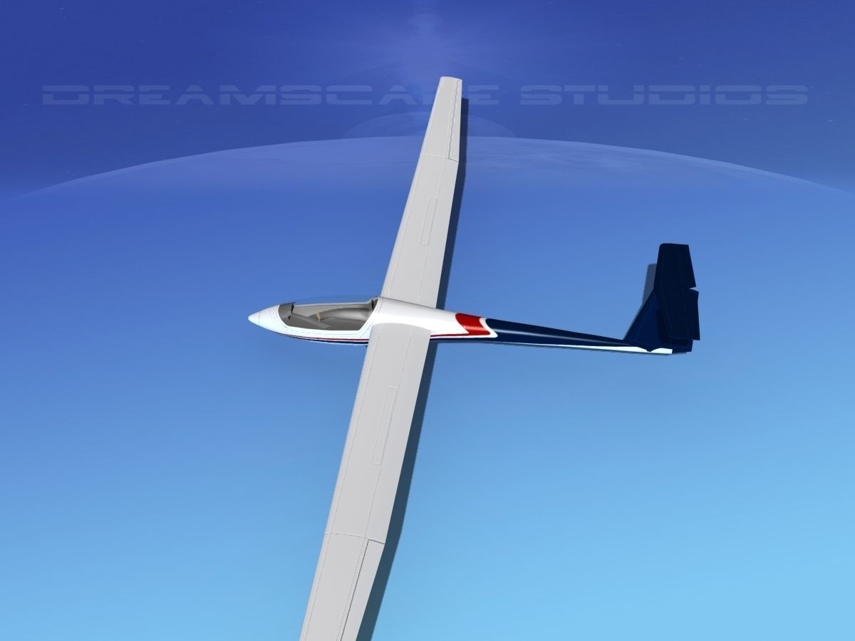 Centrair C-101 Pegase V06 Low-poly 3D model_10