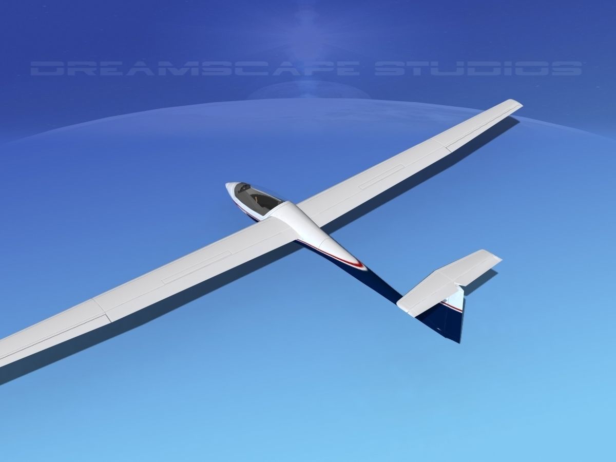 Centrair C-101 Pegase V07 Low-poly 3D model_8